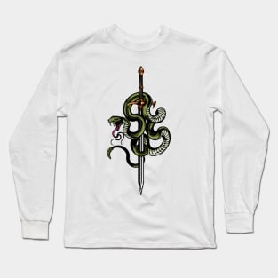 Snake & Sword Long Sleeve T-Shirt